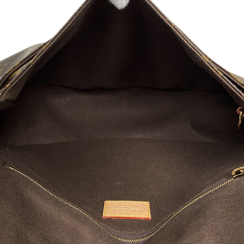 Louis Vuitton Menilmontane PM Crossbody Shoulder Bag Monogram Brown M40474 Women