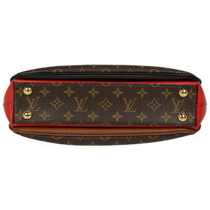 Louis Vuitton Millefeuille 2WAY Shoulder Bag Handbag Monogram Brown Red M44254