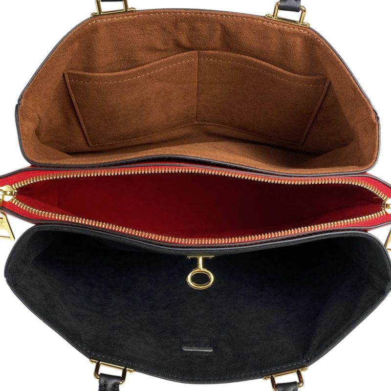 Louis Vuitton Millefeuille 2WAY Shoulder Bag Handbag Monogram Brown Red M44254