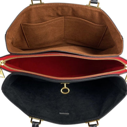 Louis Vuitton Millefeuille 2WAY Shoulder Bag Handbag Monogram Brown Red M44254