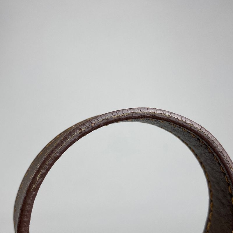 Fendi Zucchino Tote Bag Shoulder Bag Tote Canvas Brown 8br661 Women