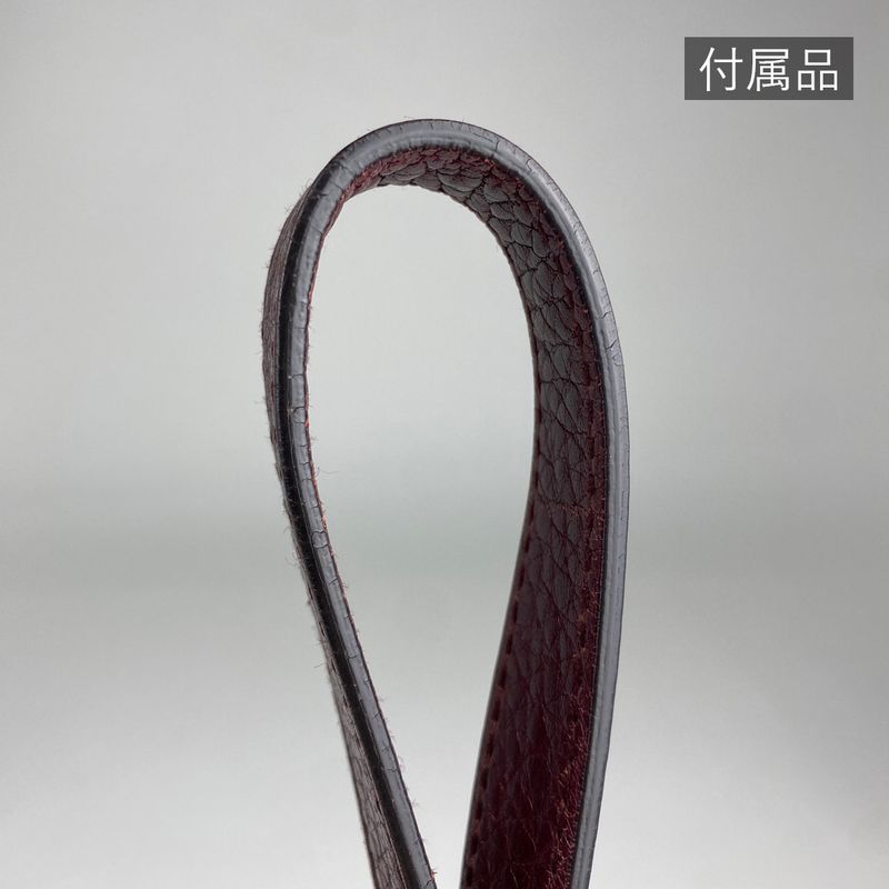 Gucci Bamboo Shopper Medium Handbag 2WAY Shoulder Bag Handbag Leather Bordeaux