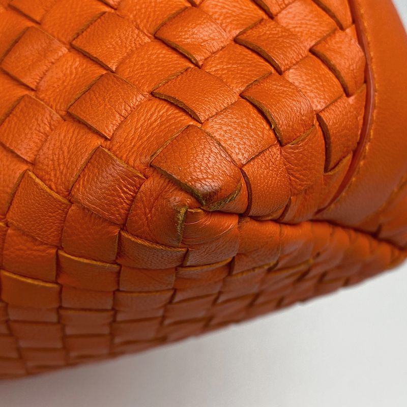 Bottega Venetaveneta Intrecciato Handbag Mini Handbag Braided Mesh Nappa