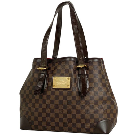Louis Vuitton Hampstead MM Shoulder Bag Tote Bag Damier Brown N51204 Women