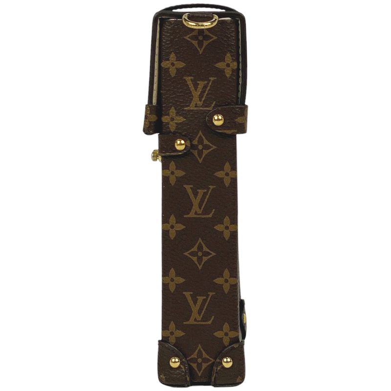 Louis Vuitton Pochette Trunk Vertical Shoulder Bag Monogram Reverse Brown