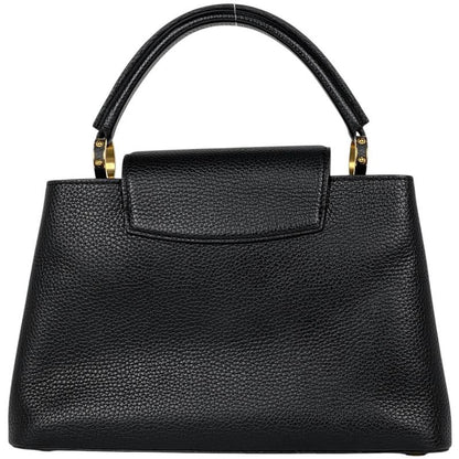 Louis Vuitton Capucines MM 2WAY Shoulder Bag Handbag Taurillon Noir Black