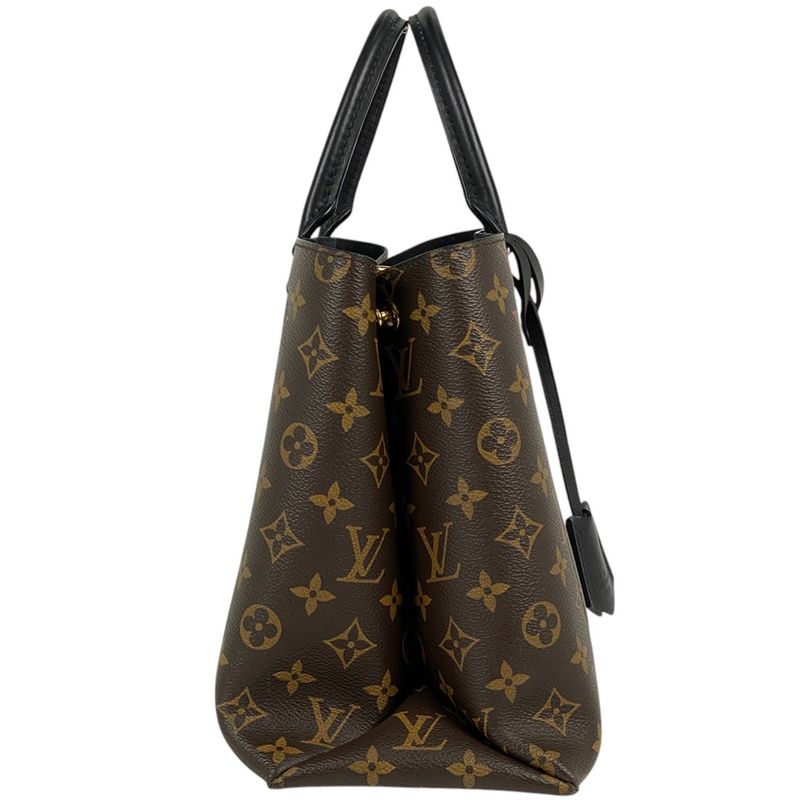 Louis Vuitton Flower Tote 2WAY Shoulder Bag Handbag Tote Bag Monogram Brown