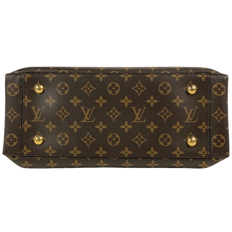 Louis Vuitton Flower Tote 2WAY Shoulder Bag Handbag Tote Bag Monogram Brown