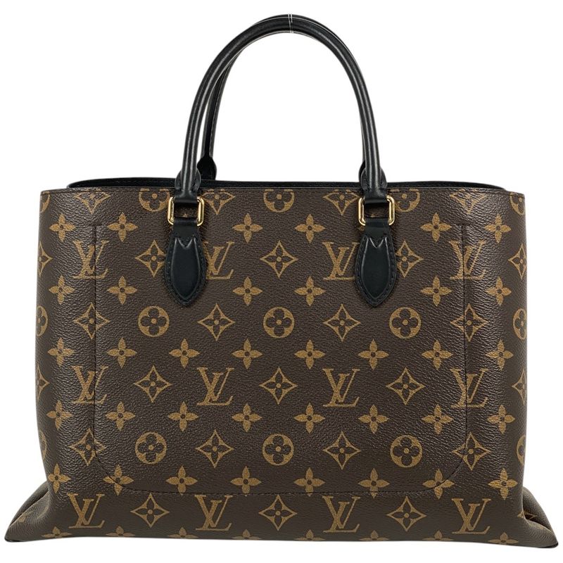 Louis Vuitton Flower Tote 2WAY Shoulder Bag Handbag Tote Bag Monogram Brown