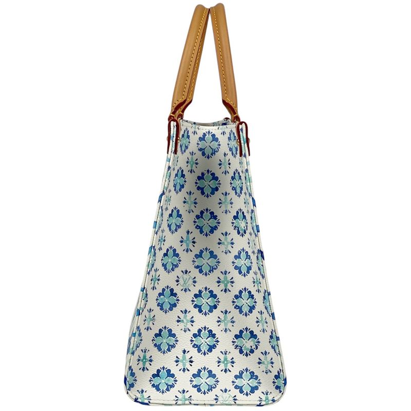 Louis Vuitton On The Go MM 2WAY Shoulder Bag Monogram Tile Tote Bag Monogram