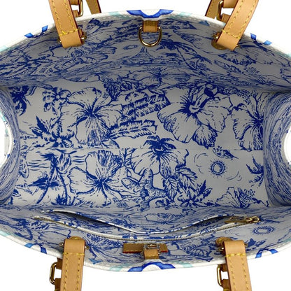 Louis Vuitton On The Go MM 2WAY Shoulder Bag Monogram Tile Tote Bag Monogram