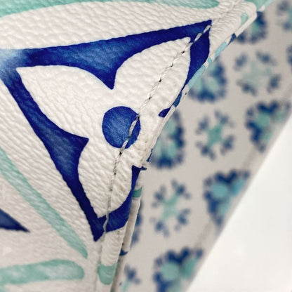 Louis Vuitton On The Go MM 2WAY Shoulder Bag Monogram Tile Tote Bag Monogram