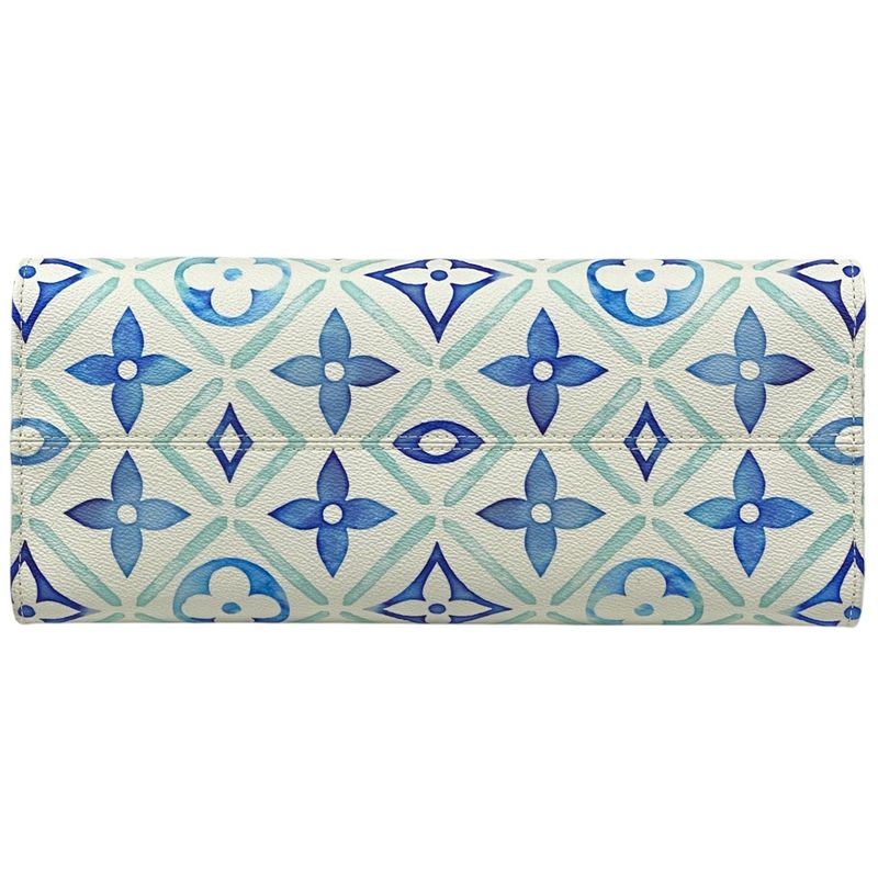 Louis Vuitton On The Go MM 2WAY Shoulder Bag Monogram Tile Tote Bag Monogram