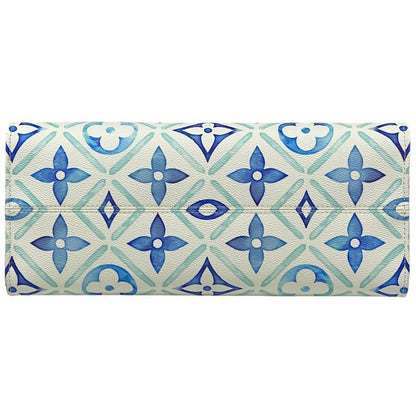 Louis Vuitton On The Go MM 2WAY Shoulder Bag Monogram Tile Tote Bag Monogram