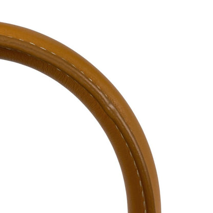 Celine Mini Vertical Cabas 2WAY Shoulder Bag Logo Tote Canvas Ivory Brown Women