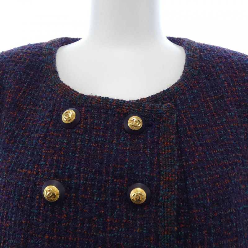 [vintage] Chanel P02060v02904 93A Collarless Jacket