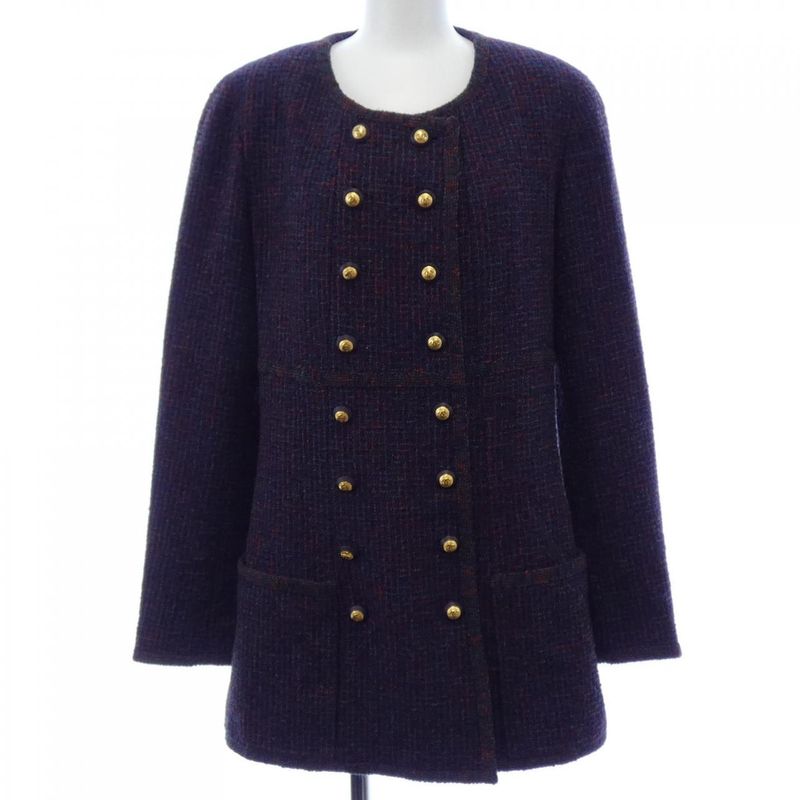 [vintage] Chanel P02060v02904 93A Collarless Jacket
