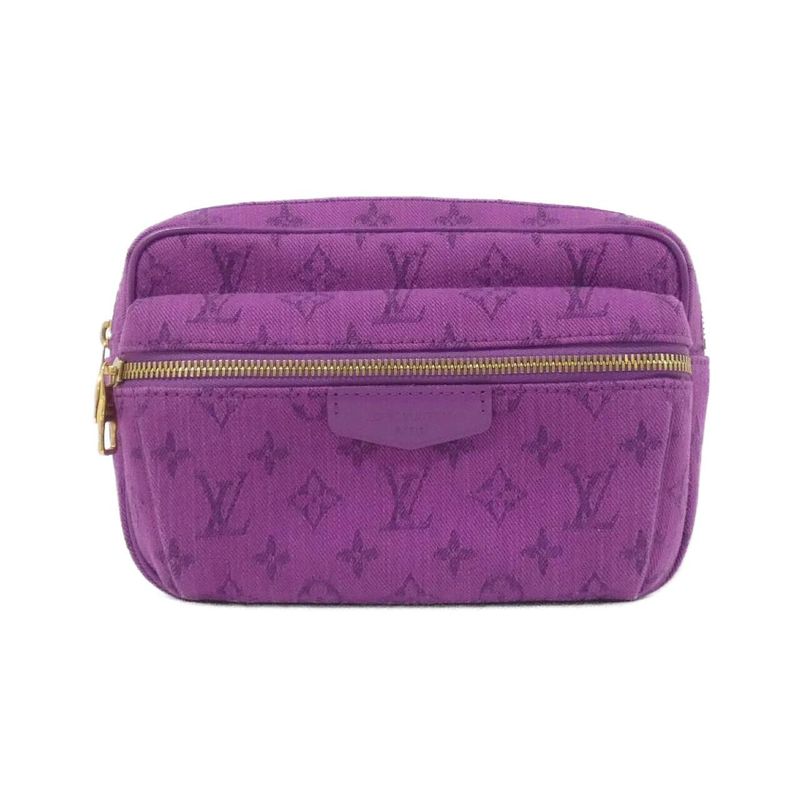 Louis Vuitton Monogram Denim Bum Bag Outdoor M44624 Shoulder Bag