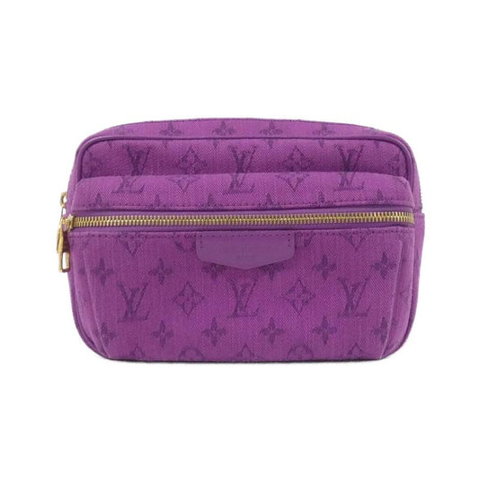 Louis Vuitton Monogram Denim Bum Bag Outdoor M44624 Shoulder Bag