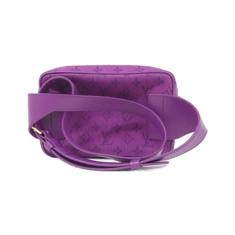 Louis Vuitton Monogram Denim Bum Bag Outdoor M44624 Shoulder Bag