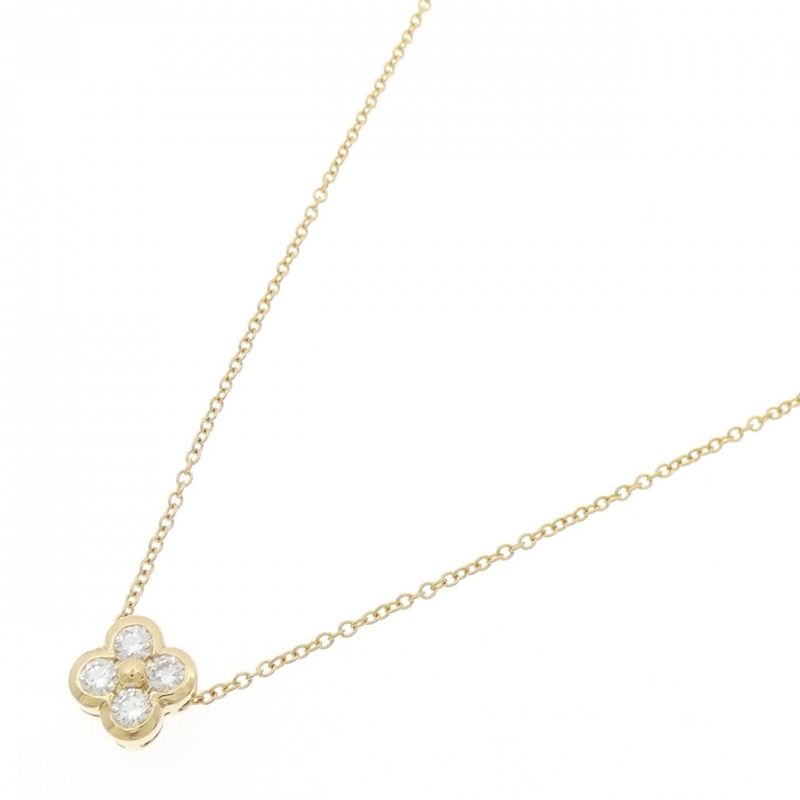 Tiffany & Co 4 Bezel Necklace