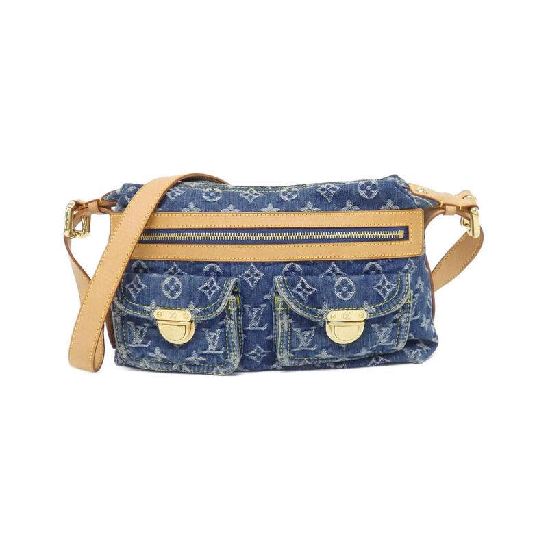 Louis Vuitton Monogram Denim Baggy PM M95049+j54316 Shoulder Bag