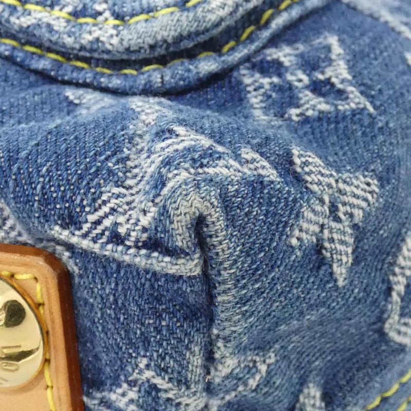 Louis Vuitton Monogram Denim Baggy PM M95049+j54316 Shoulder Bag