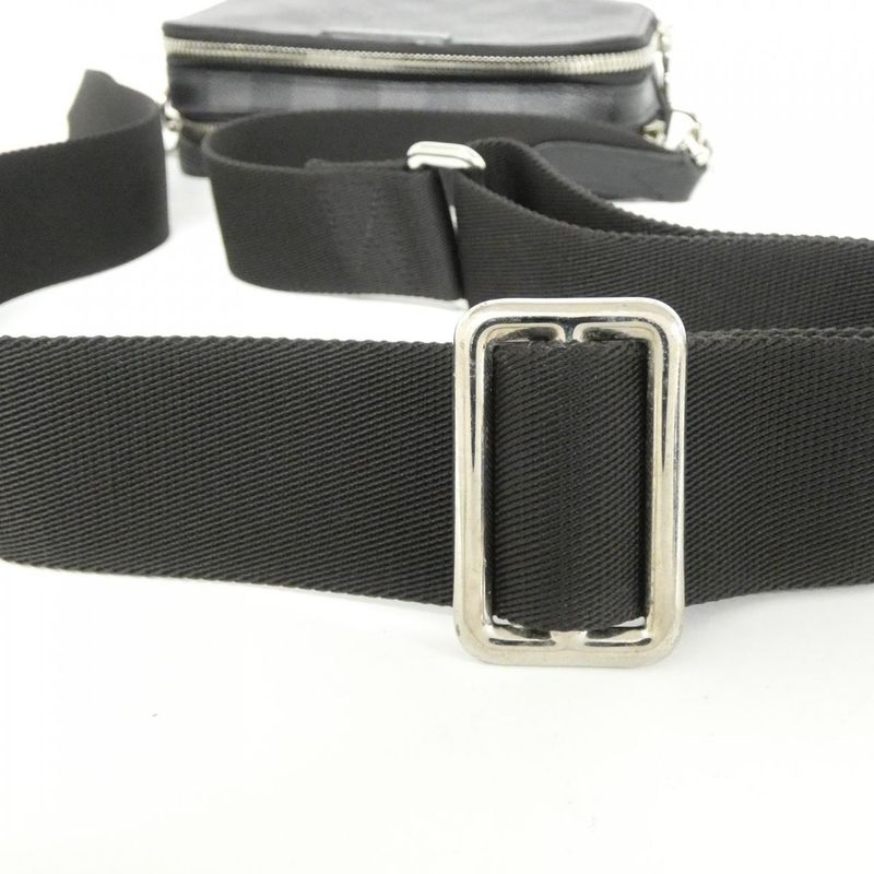 Louis Vuitton Damier Graphite Alpha Wearable Wallet N60418 Shoulder Bag