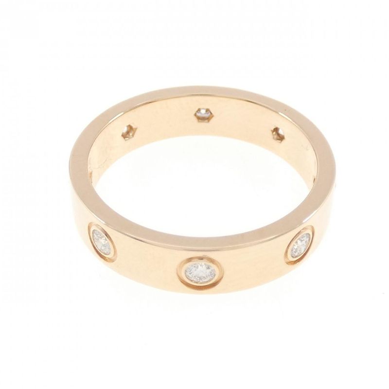 Cartier Mini Love Full Diamond Ring