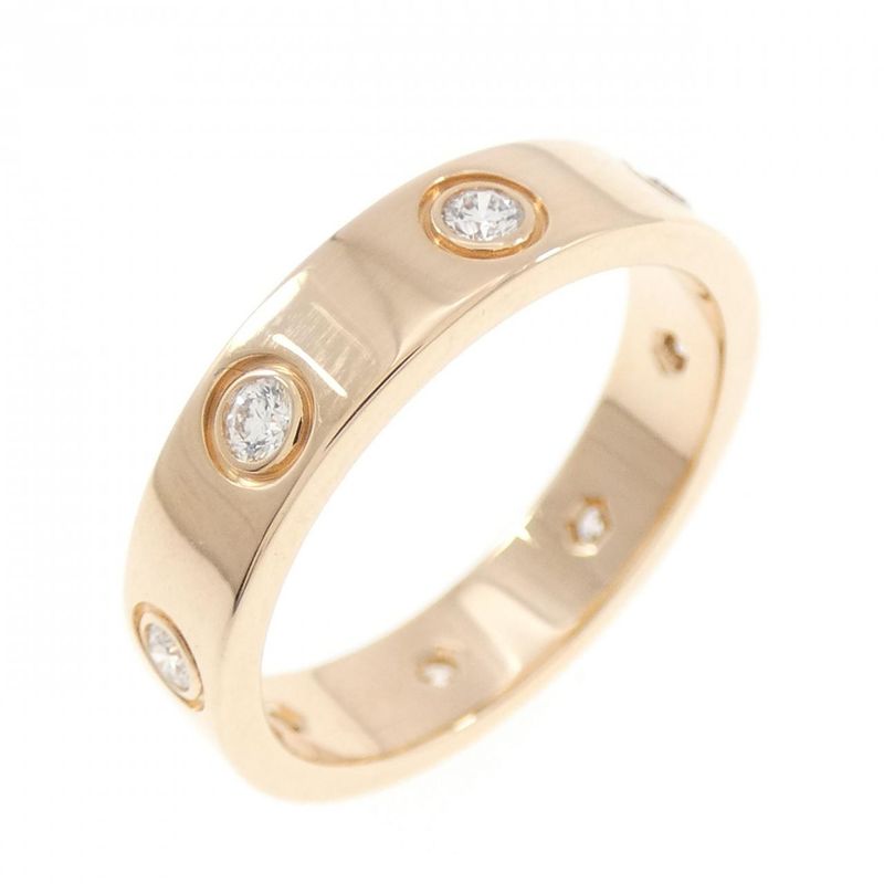 Cartier Mini Love Full Diamond Ring