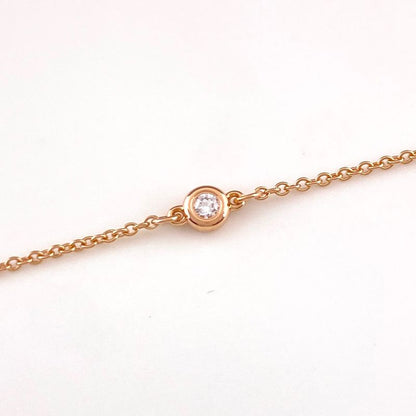 Tiffany & Co Tiffany & Co By-the-yard Bracelet PG Pink Gold Wristband Diamond