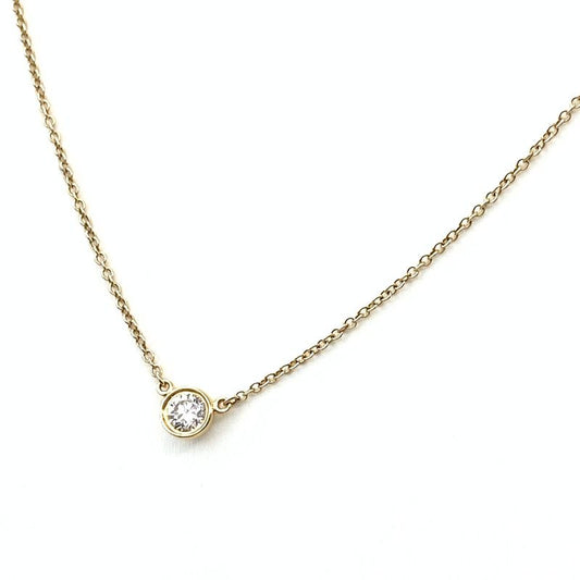 Tiffany & Co Tiffany & Co By-the-yard Necklace YG Yellow Gold Pendant Diamond