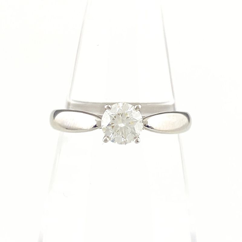 Tiffany & Co Tiffany & Co Diamond Design Ring Platinum Ring Size 75 Pt950