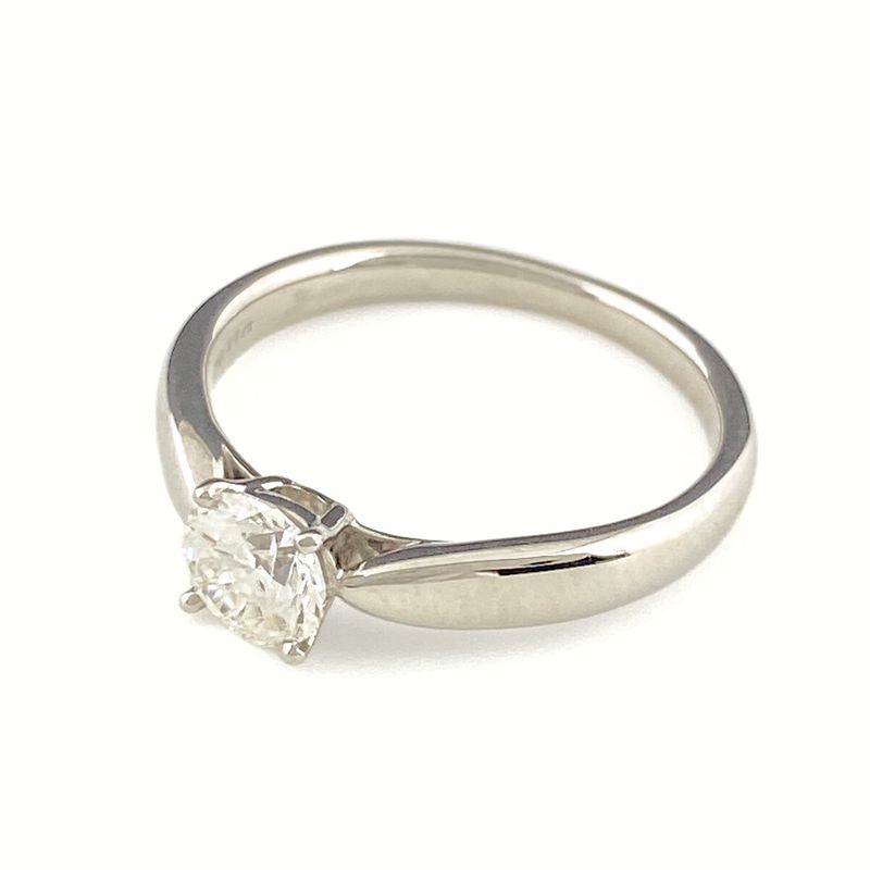 Tiffany & Co Tiffany & Co Diamond Design Ring Platinum Ring Size 75 Pt950