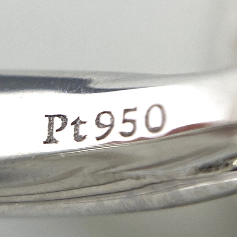 Tiffany & Co Tiffany & Co Diamond Design Ring Platinum Ring Size 75 Pt950