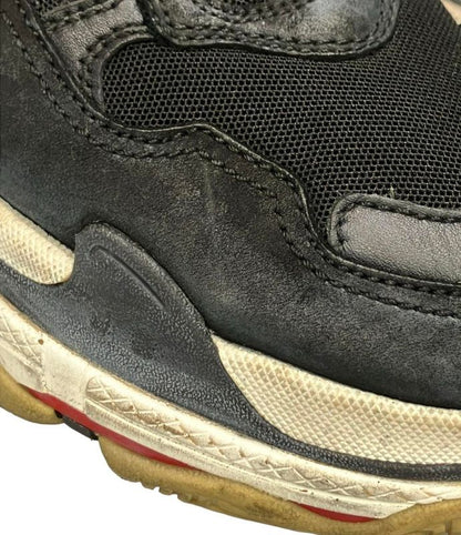 Balenciaga Low Cut Sneakers Thick Sole Triple S 524037 Men's SIZE 26.0 (M)
