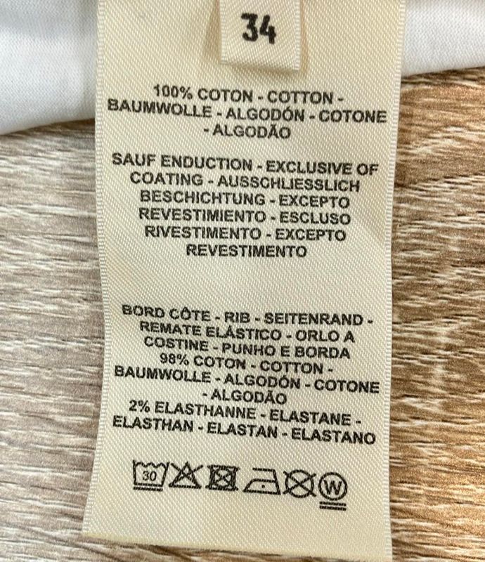 Hermes Paris Short Sleeve T-Shirt 4h4643da Womens Size 34 (S) Hermes Paris