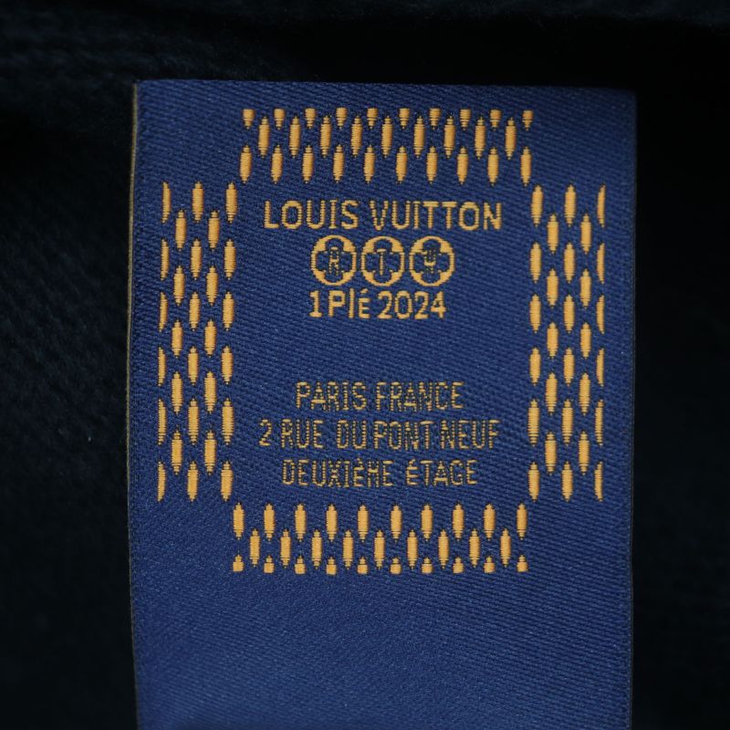  Louis Vuitton 24SS 100% Wool LV Logo Embroidery Merino Crew Neck Pullover