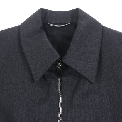  DIOR Homme 24SS 193c243c6326 55% Wool Classic Double Zip Up Jacket Grey 46