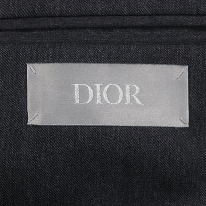  DIOR Homme 24SS 193c243c6326 55% Wool Classic Double Zip Up Jacket Grey 46