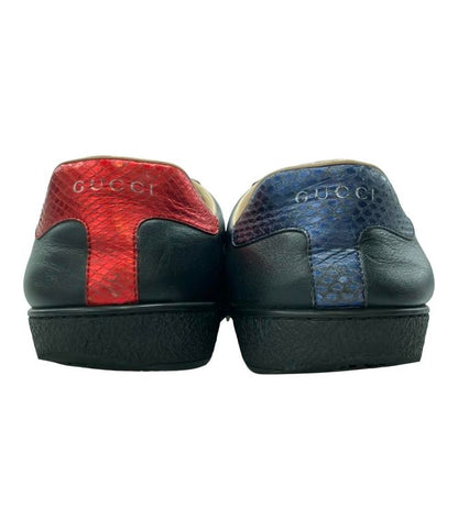 Exclusive Gucci Low Cut Sneakers Ace Bee 429446 Men's SIZE 8 1/2 27.5 Gucci