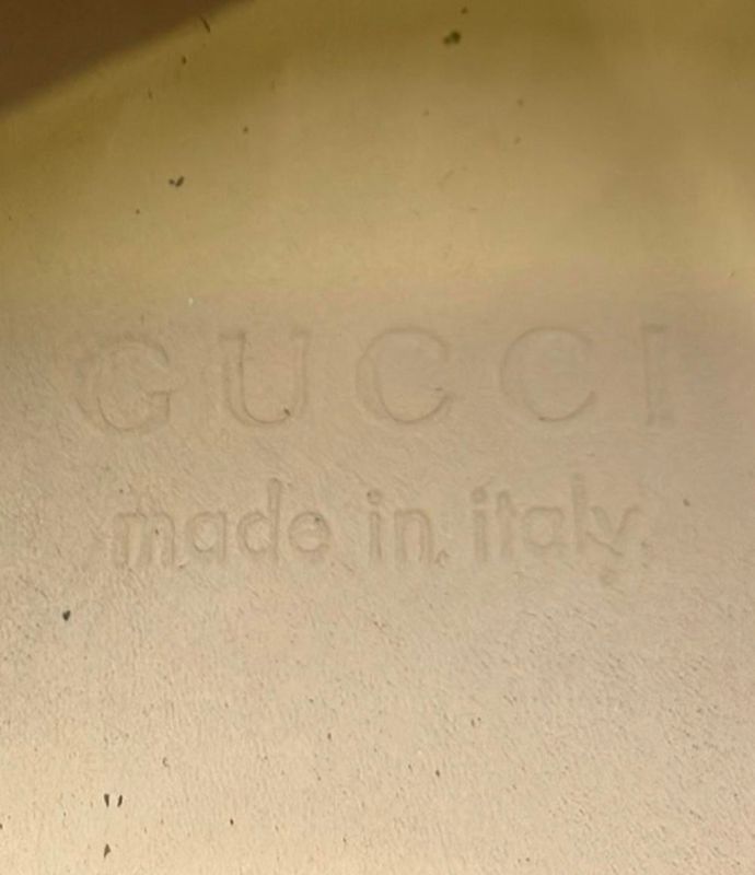 Exclusive Gucci Low Cut Sneakers Ace Bee 429446 Men's SIZE 8 1/2 27.5 Gucci