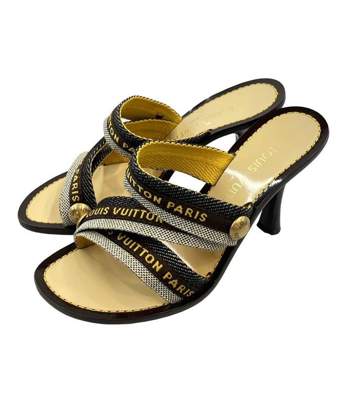 Louis Vuitton Sandals Women's SIZE 34 22cm (8.66in) Louis Vuitton