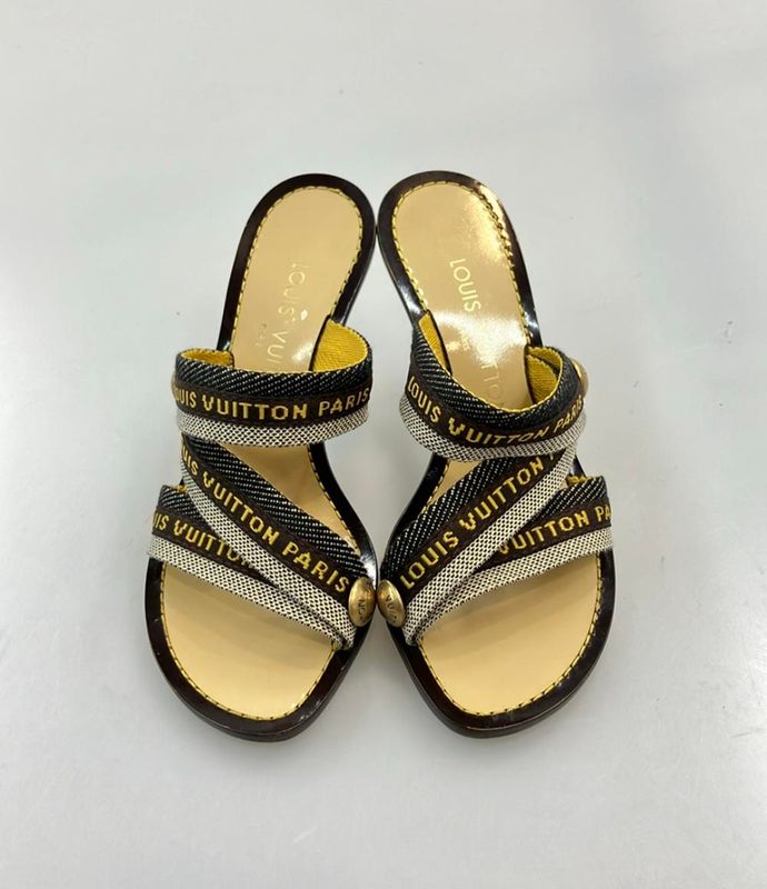 Louis Vuitton Sandals Women's SIZE 34 22cm (8.66in) Louis Vuitton