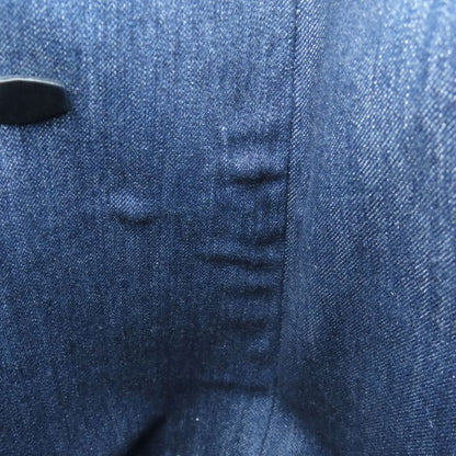 Prada 1bg347 Logo Tote Bag Denim Women