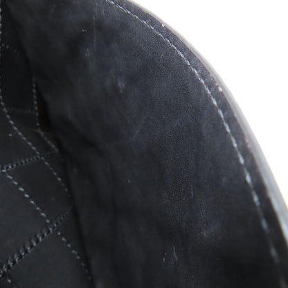 Chanel Matelasse Silver Hardware Shoulder Bag Calf Women