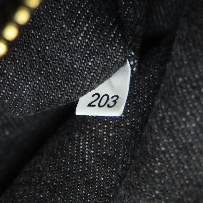 Prada 1bg642 Canapa Tote 2WAY Handbag Denim Women