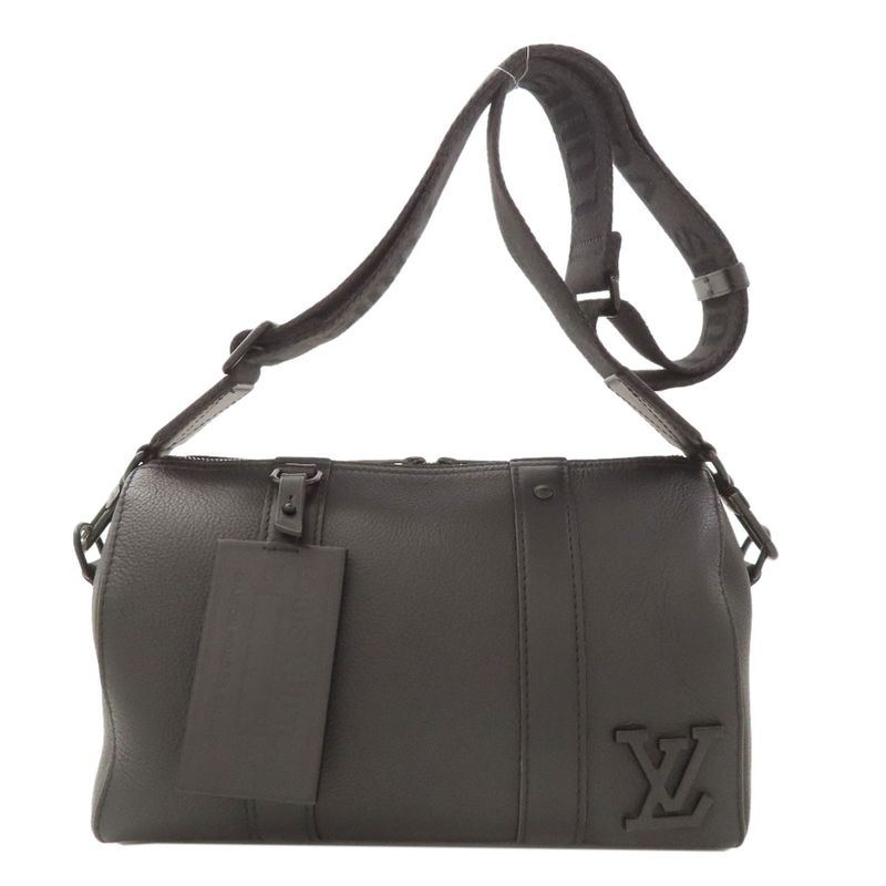 Louis Vuitton M59255 City Keepall Aerogram Shoulder Bag Calf Women