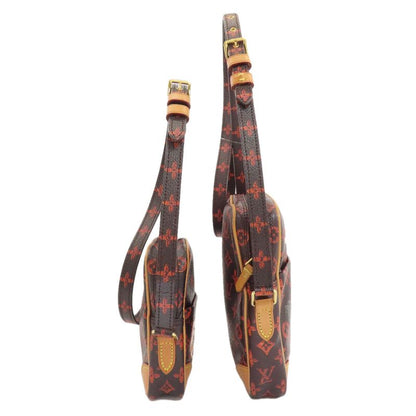 Louis Vuitton M44399 Panamset Catgram Shoulder Bag Monogram Canvas Women