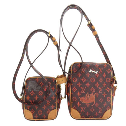 Louis Vuitton M44399 Panamset Catgram Shoulder Bag Monogram Canvas Women